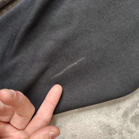 Under Armour Storm Hoodie Mens 2XL‎ Black Gray Colorblock Fleece Full Zip - Picture 3 of 16